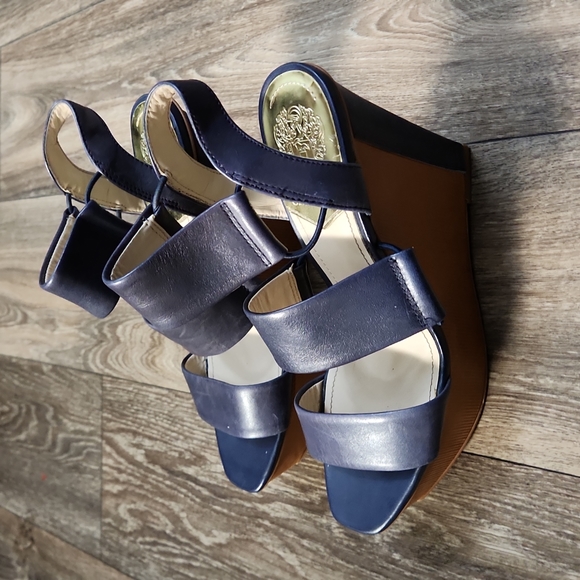 Vince Camuto Womens Niskera Wedge Sandal Size 8.5 - Picture 6 of 12